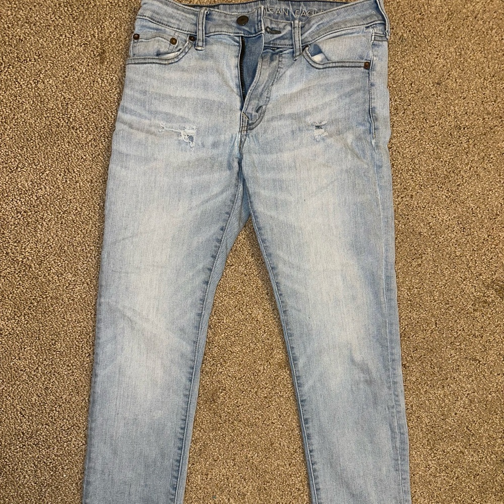 American Eagle Outfitters Blue Skinny Jeans